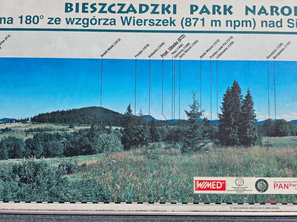 Punkt widokowy na Sianki