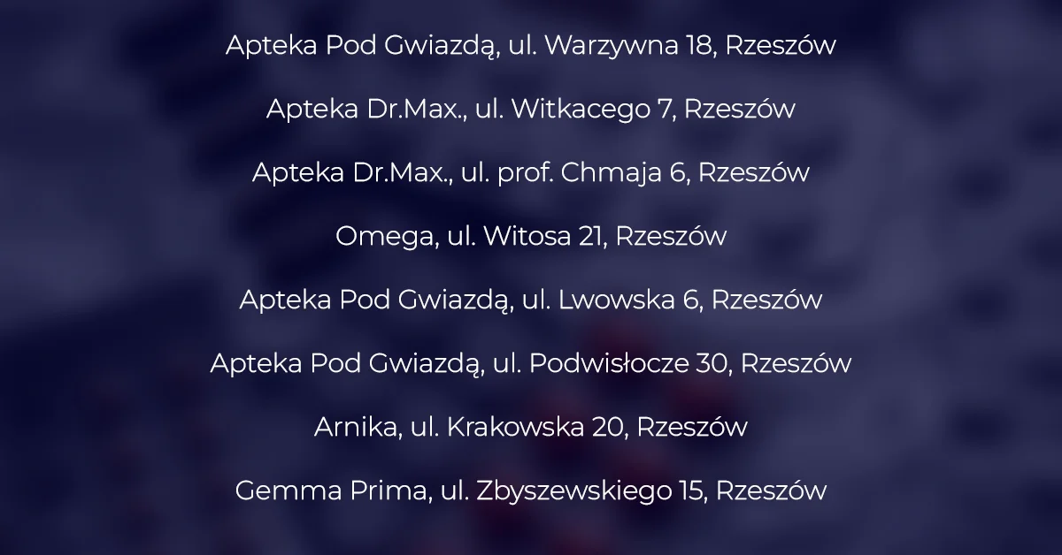 Gdzie oddać przeterminowane leki w Rzeszowie? Zobacz listę punktów