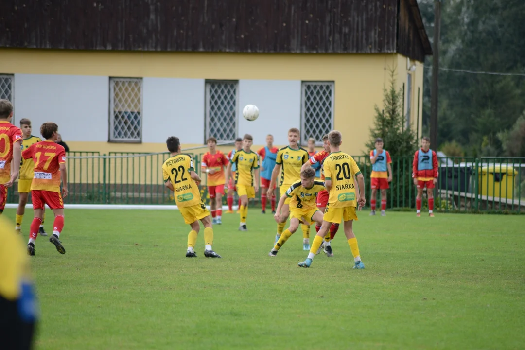 Centralna Liga Juniorów U-15: Siarka Tarnobrzeg - Korona Kielce 6:3