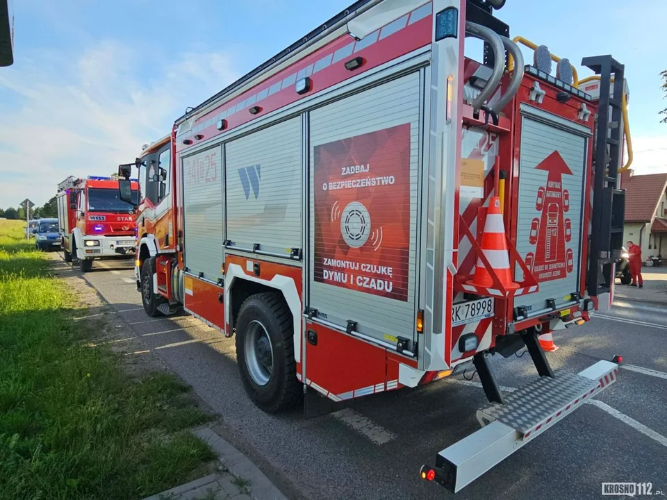 Wypadek szybowca w Krośnie