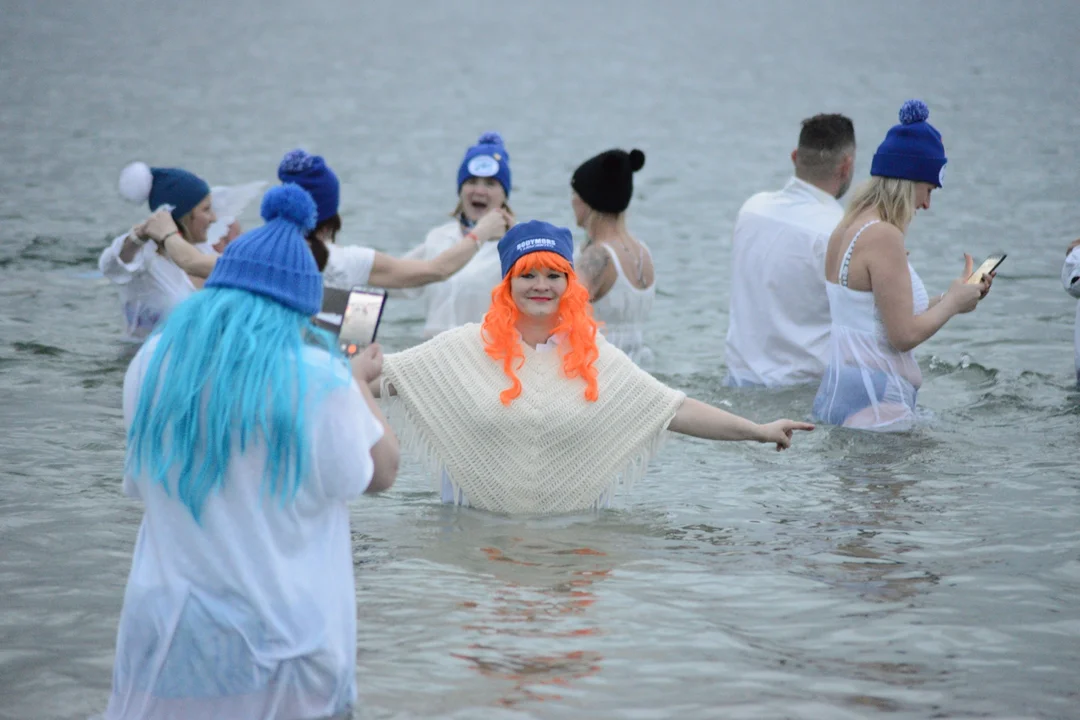 "Jezioro Aniołów" w lutym. Zobaczcie zdjęcia z plaży Jeziora Tarnobrzeskiego