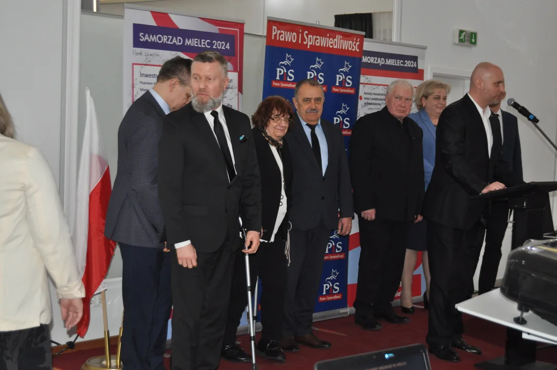 Spotkanie kandydatów Prawa i Sprawiedliwości w Mielcu