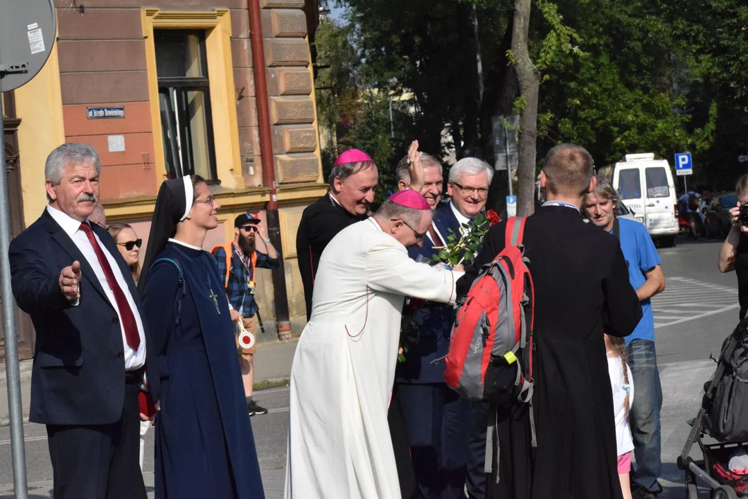 Wyjście Pielgrzymki Tarnowskiej z Tarnowa