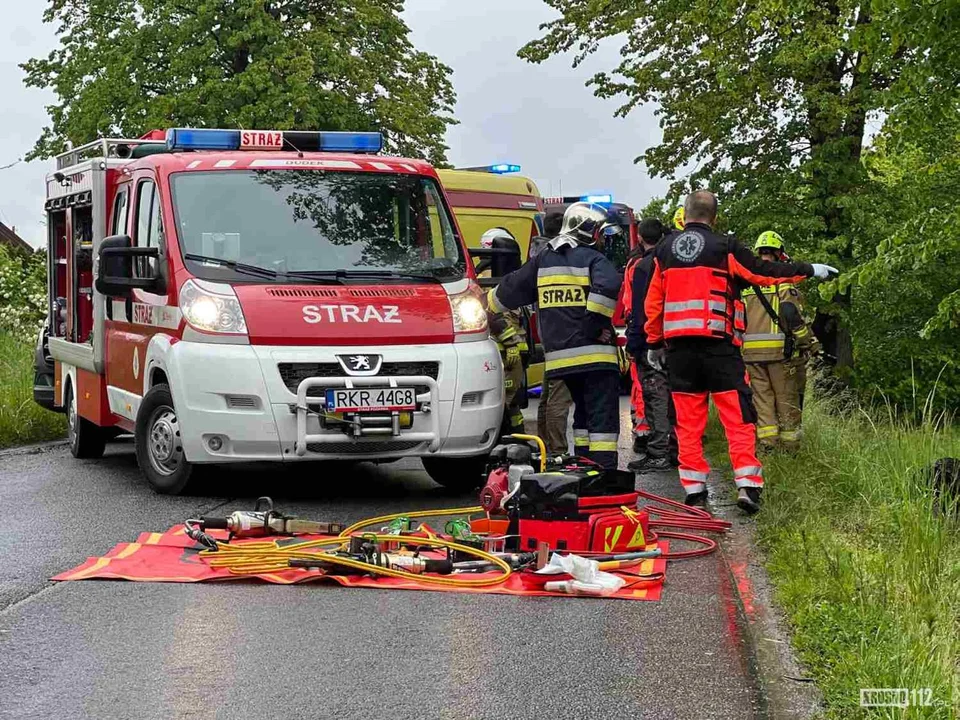 Śmiertelny wypadek w Zręcinie