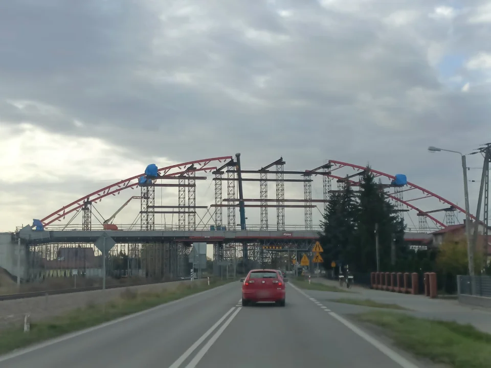 Budowa nowego wiaduktu Mielec-Chorzelów
