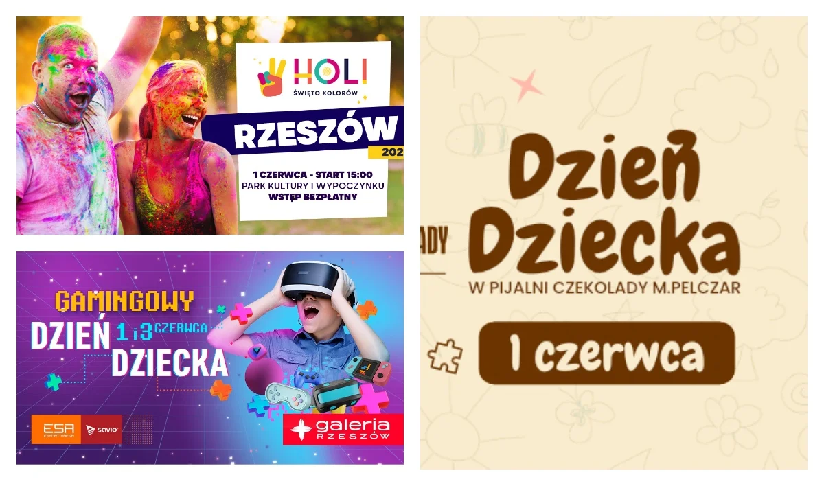 Dzień Dziecka w Rzeszowie. Gdzie się wybrać z pociechami? Sporo się będzie działo [ZDJĘCIA] - Zdjęcie główne