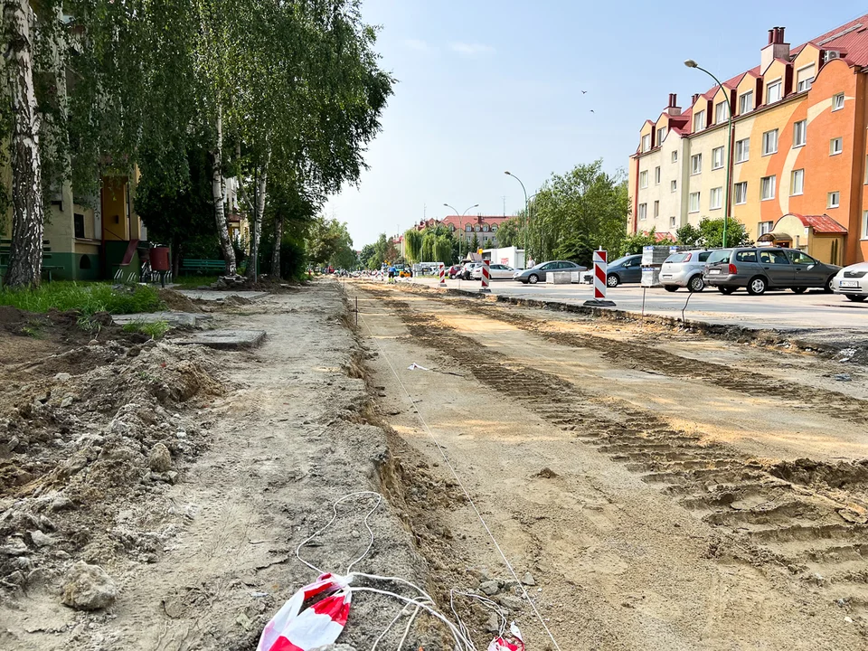 Prace na ul. Warneńczyka