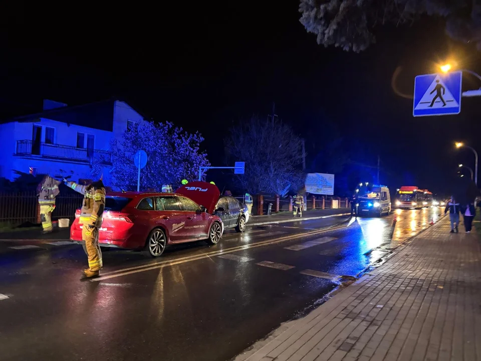 Wypadek na Strażackiej w Rzeszowie