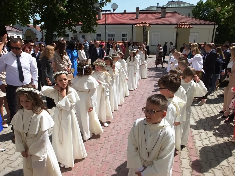 Pierwsza Komunia Święta w Klasztorze Ojców Dominikanów w Tarnobrzegu