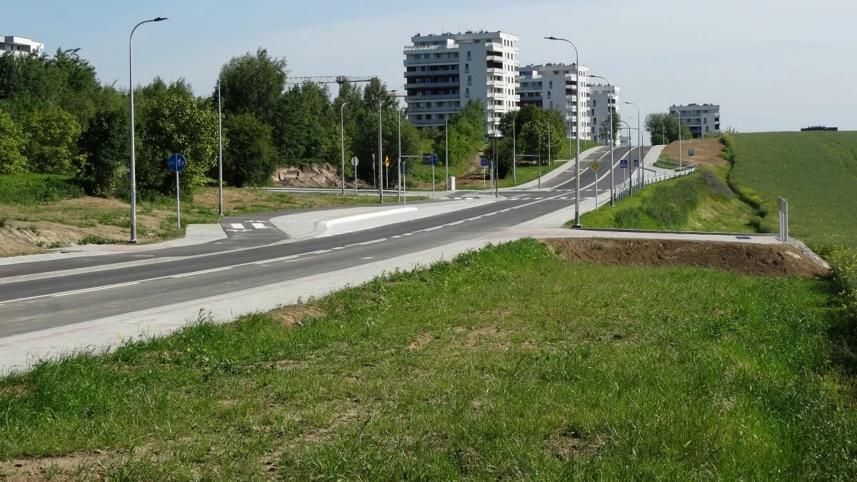Nowa droga na osiedlu w Rzeszowie