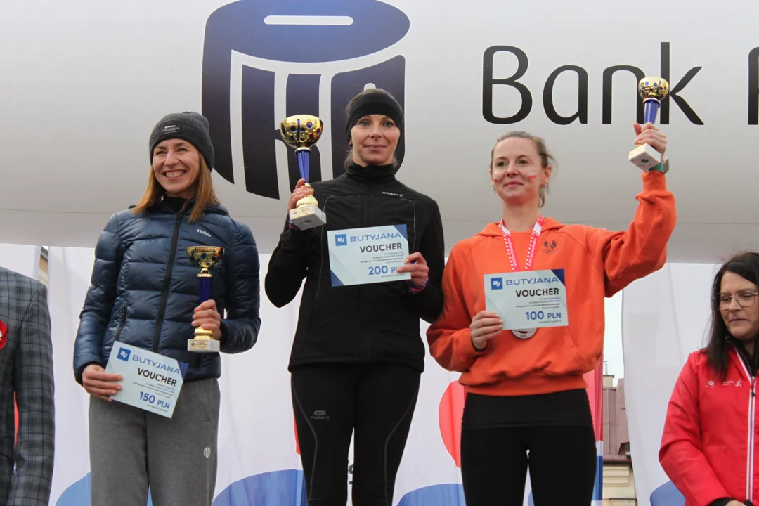 10. PKO Bieg Niepodległości. Wszyscy zwycięzcy na podium