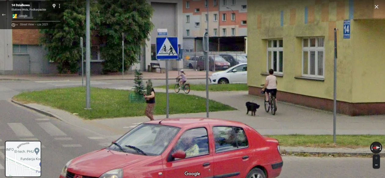 Google Street View 2021 - zdjęcia ze Stalowej Woli, Tarnobrzega i Grębowa