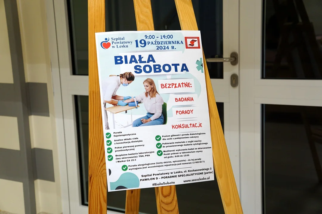 „Biała Sobota” w Powiatowym Szpitalu w Lesku