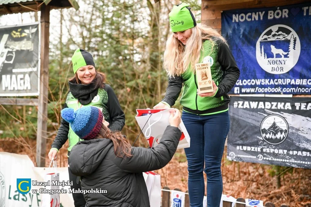 VI Bieg Zeloty w rezerwacie "Bór" w Głogowie Małopolskim