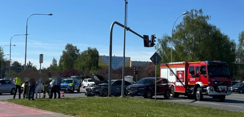 Wypadek na Sikorskiego w Rzeszowie