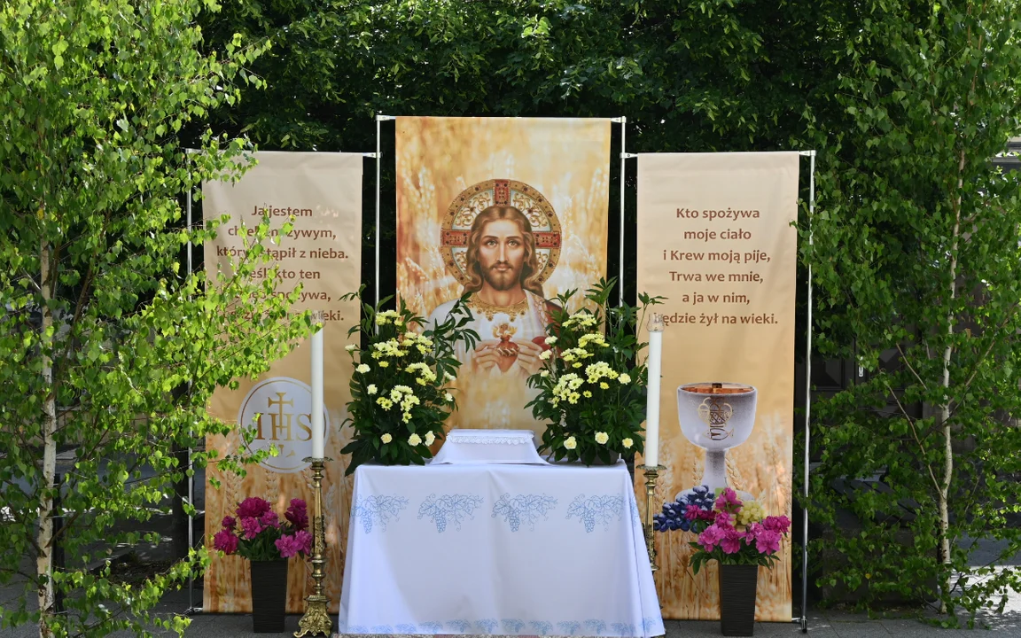 Procesja Bożego Ciała w Sanoku