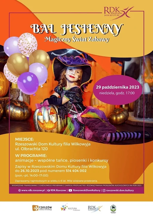 Halloween, imprezy klubowe, koncerty i różne wydarzenia na weekend na Podkarpaciu