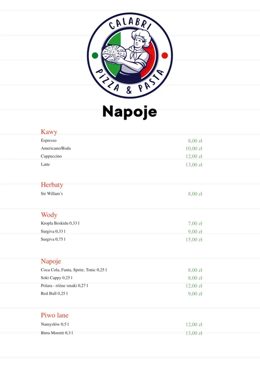 Napoje