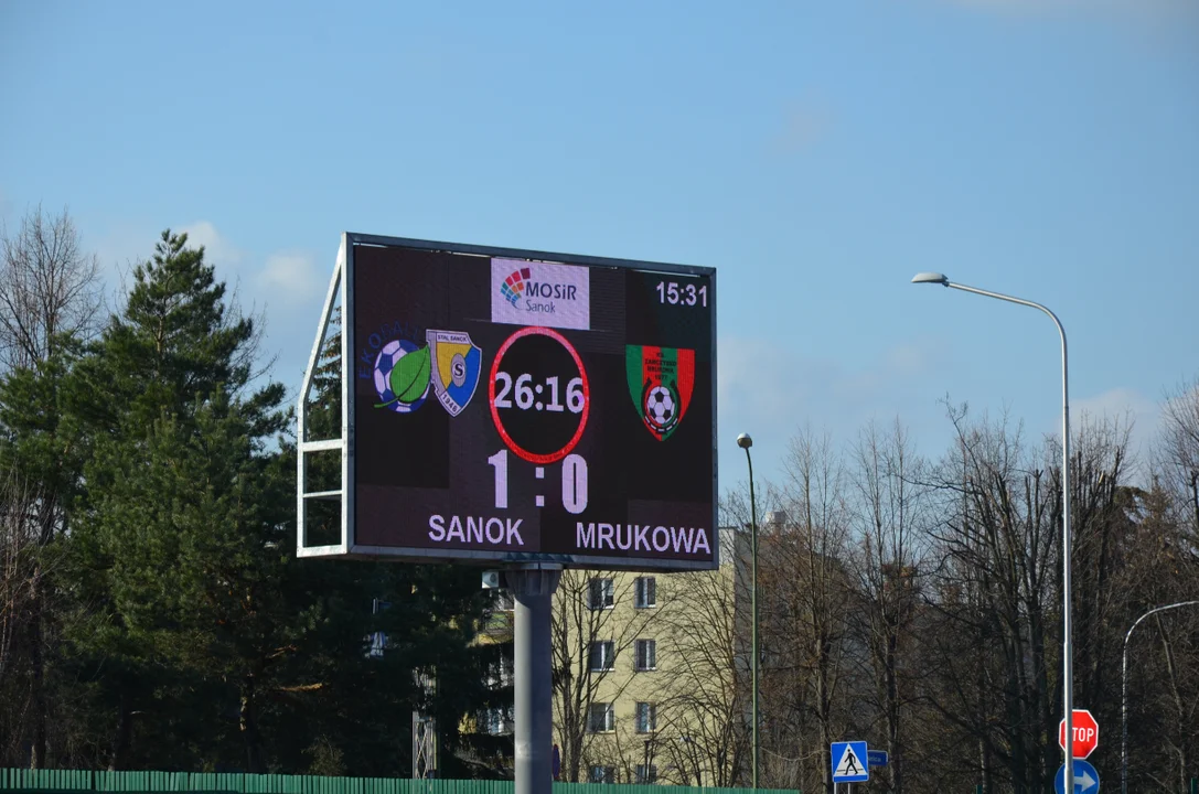 Klasa okręgowa Krosno. Stal Sanok - Zamczysko Mrukowa 8:1