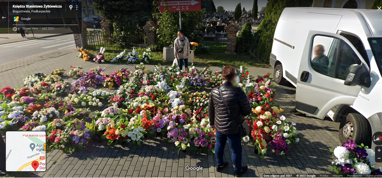 Mieszkańcy Budziwoja, Tyczyna i Boguchwały przyłapani na zdjęciach z samochodu Google