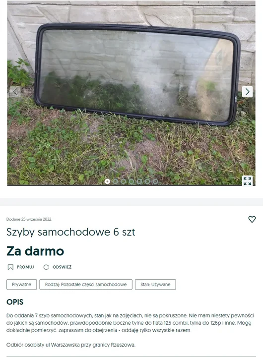 Te przedmioty rzeszowianie oddadzą za darmo. Przegląd ogłoszeń z OLX