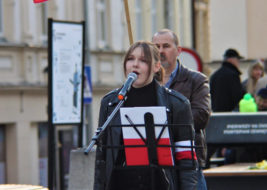 83. rocznica zbrodni katyńskiej - obchody na Rynku w Rzeszowie