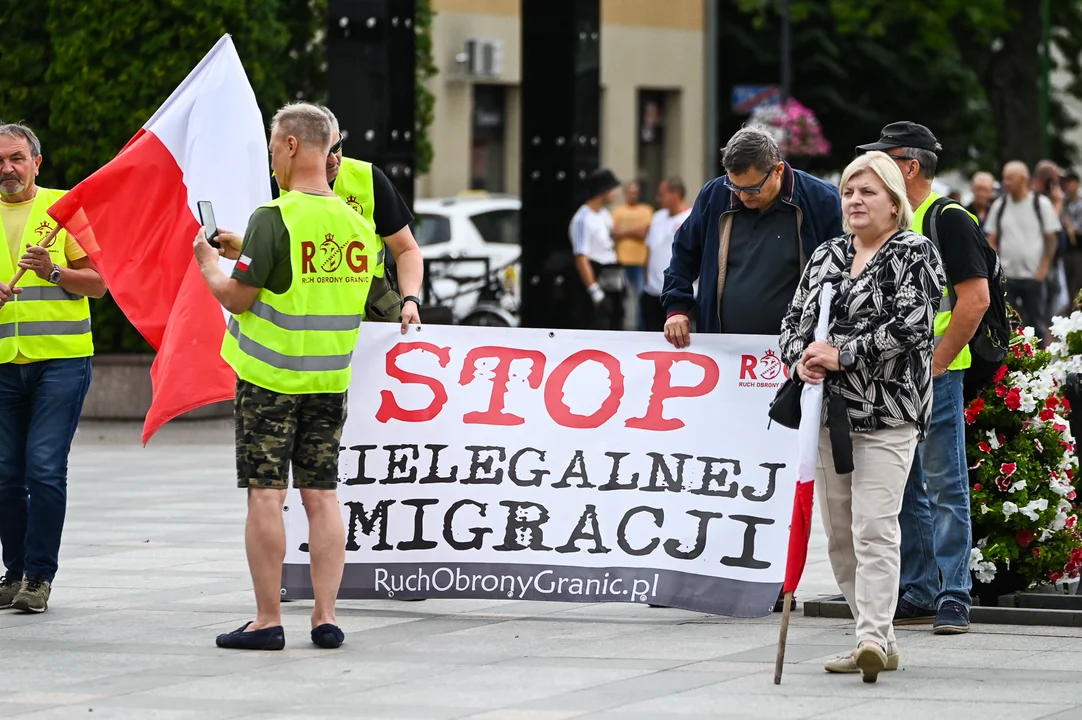 Protest "STOP IMIGRACJI"