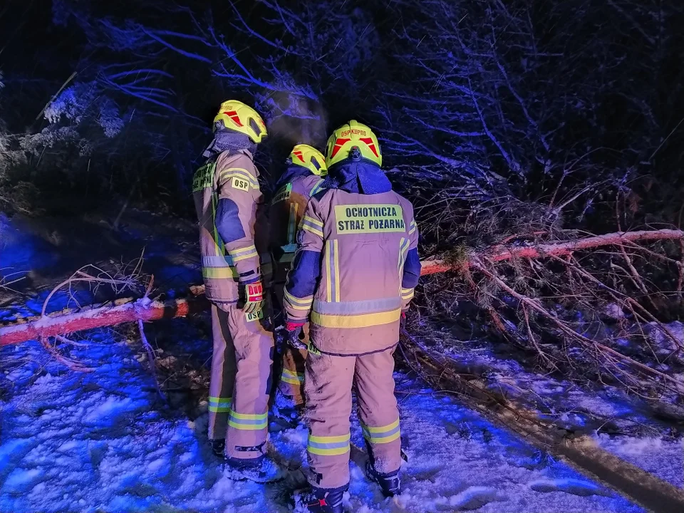 Strażacy ciągle walczą ze skutkami intensywnych opadów śniegu. Dziesiątki interwencji w całym powiecie. Jak aktualnie wygląda sytuacja? - Zdjęcie główne