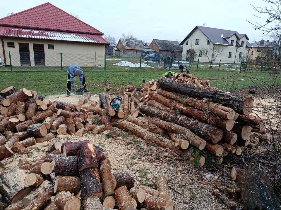 Druhowie z Krzątki pomogli mieszkance