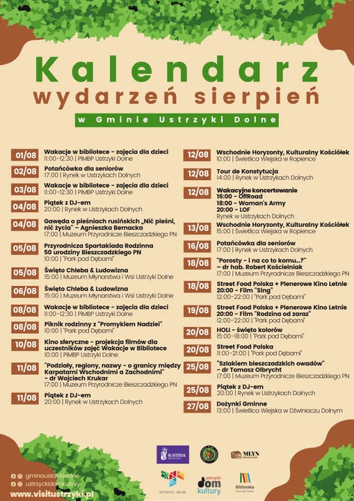 Weekendowe wydarzenia w Bieszczadach (11-15 sierpnia)