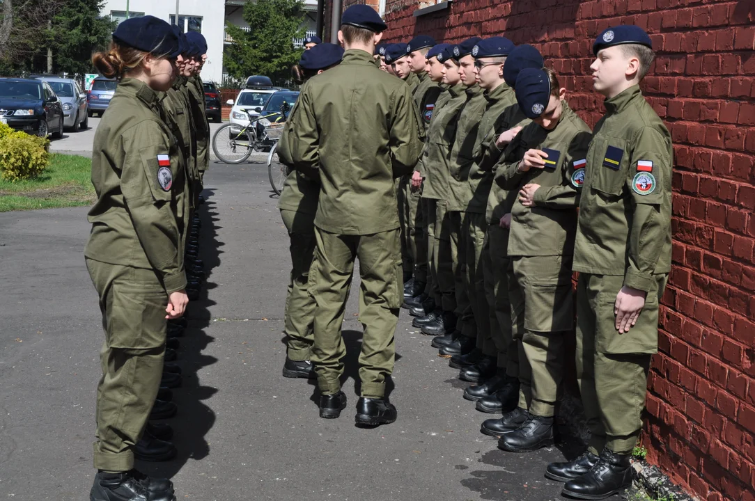 "Ślubuję wypełniania obowiązków kadeta"- ślubowanie klas wojskowych