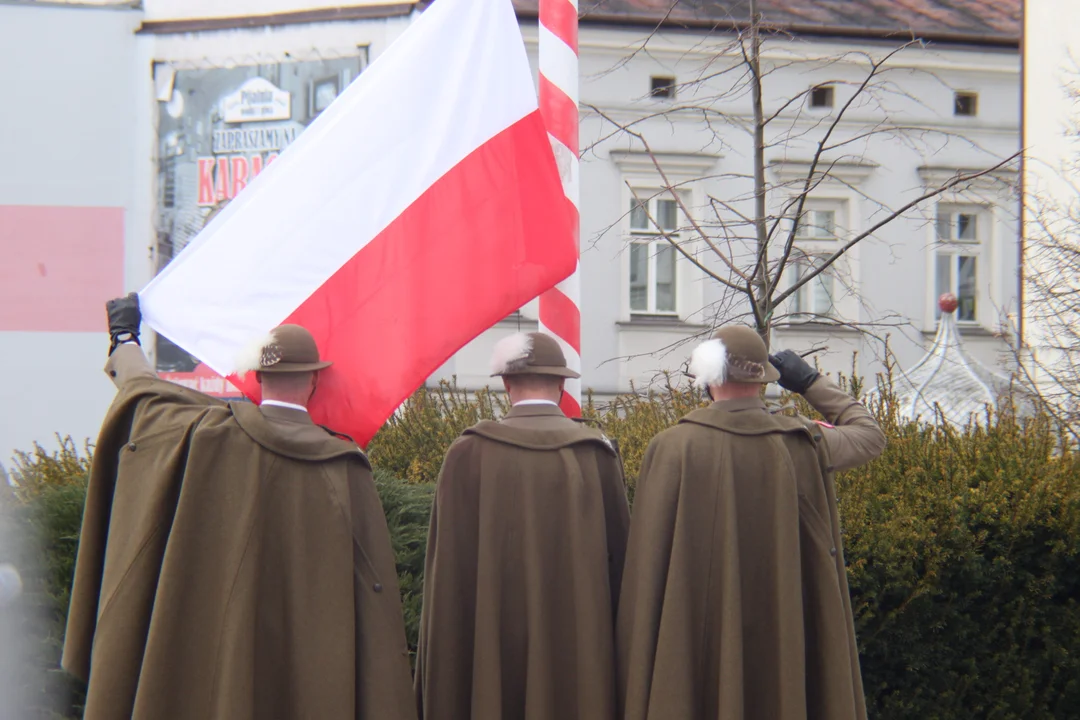 Obchody 104 rocznicy śmierci płk. Lisa-Kuli na Placu Farnym w Rzeszowie