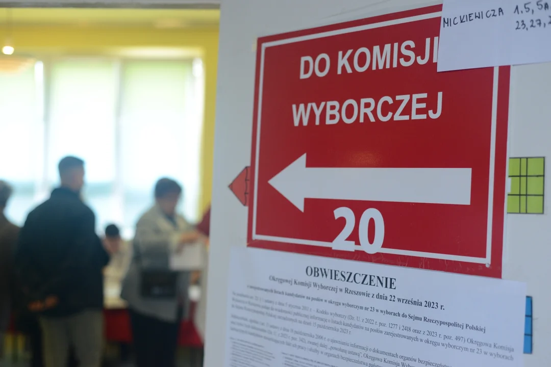 Wybory 2023: Tak głosuje Tarnobrzeg