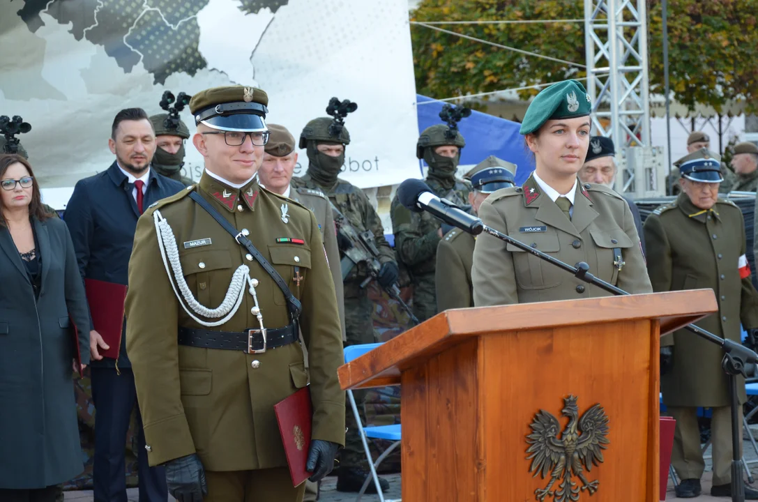 Uroczysta przysięga terytorialsów z Podkarpacia