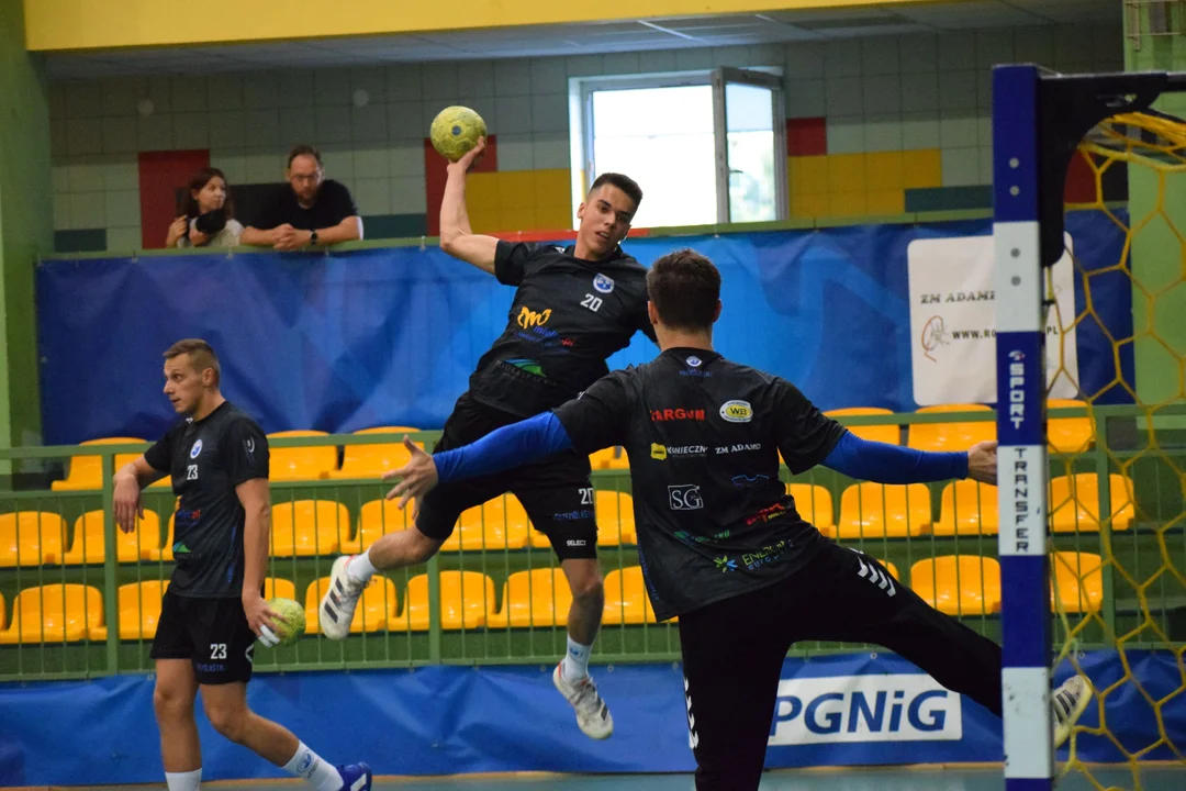 Handball Stal Mielec na treningu