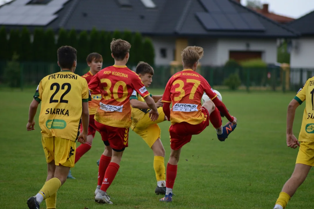 Centralna Liga Juniorów U-15: Siarka Tarnobrzeg - Korona Kielce 6:3