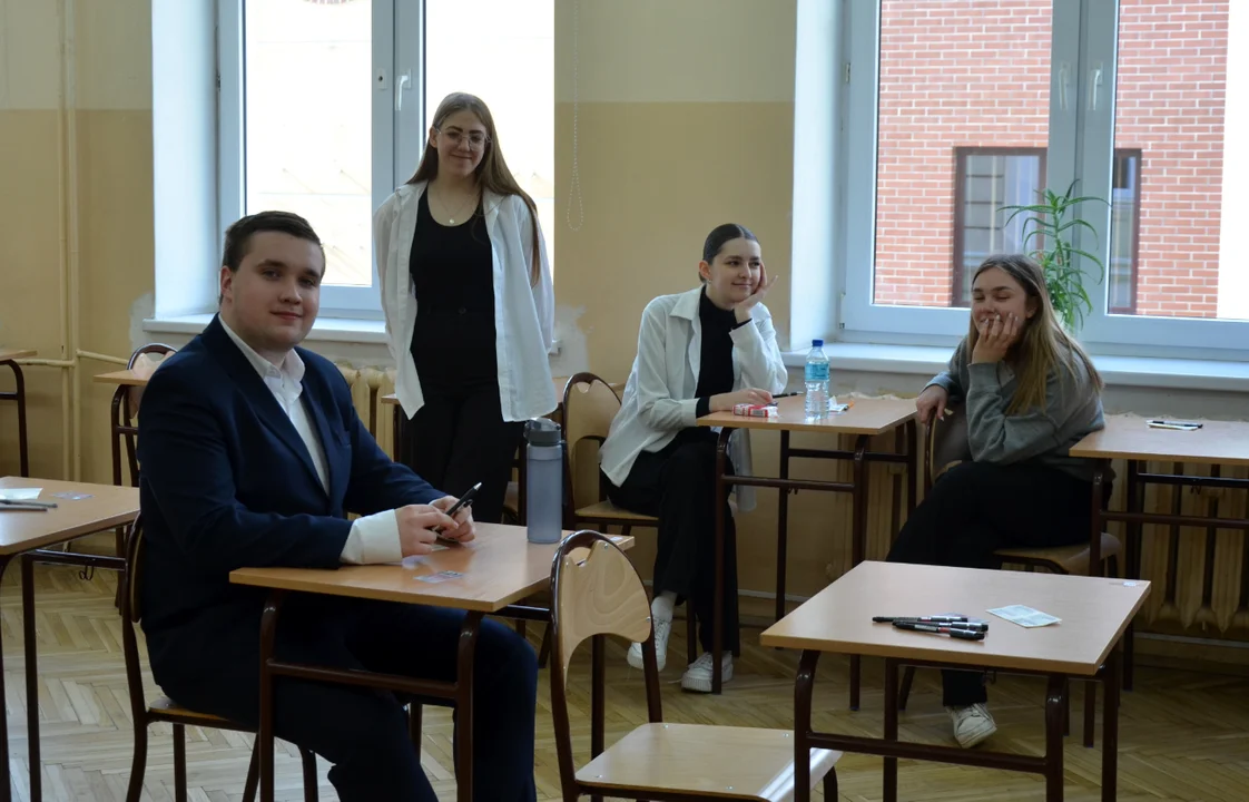 Matura 2023. Uczniowie II LO w Sanoku pisali egzamin z języka angielskiego