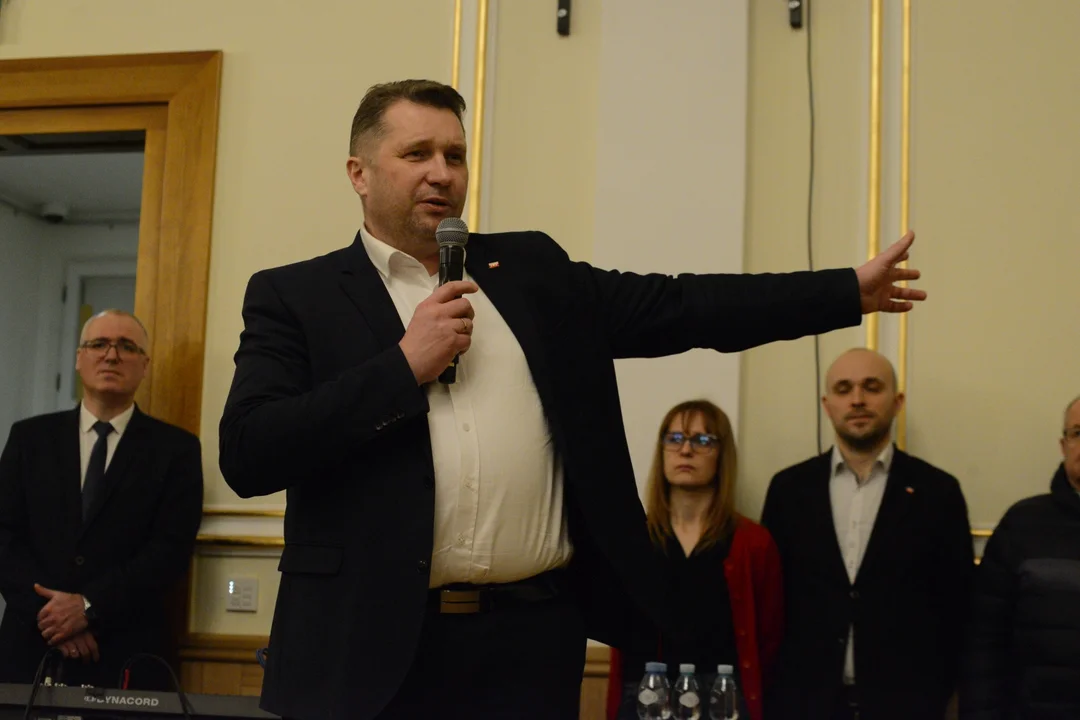 Przemysław Czarnek w Tarnobrzegu