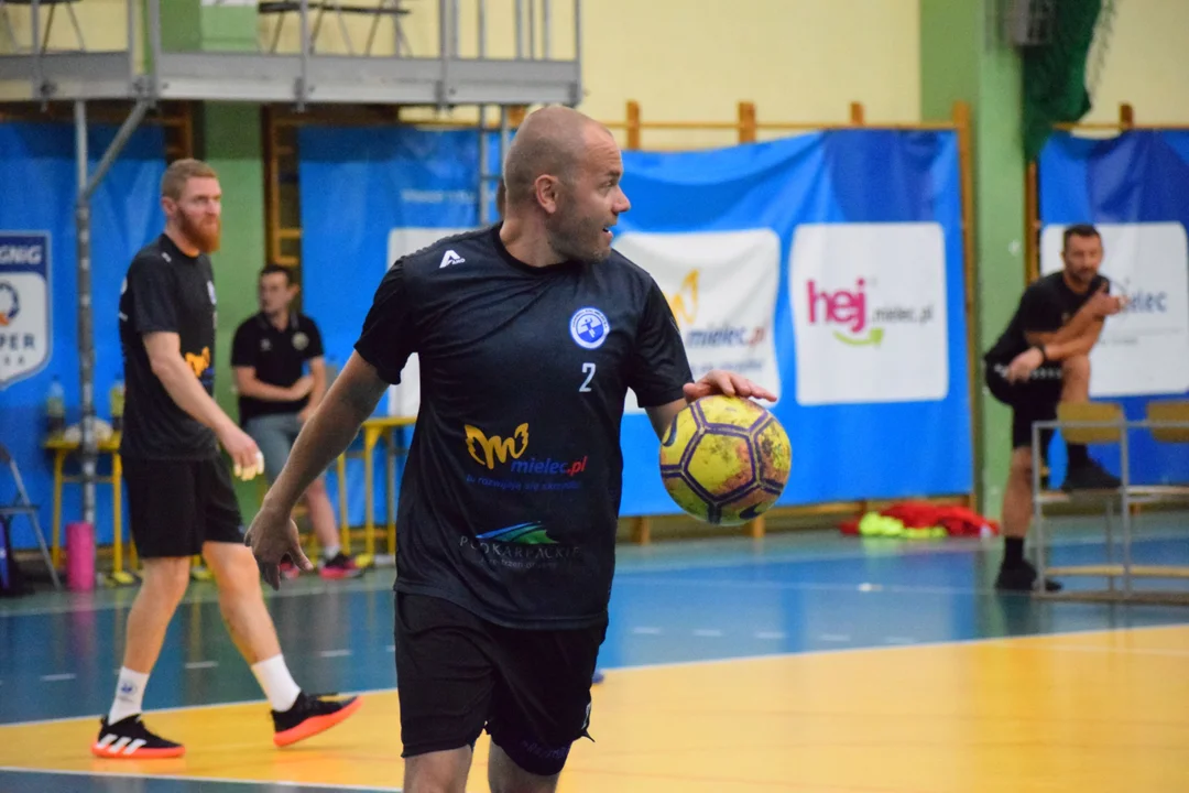 Handball Stal Mielec na treningu