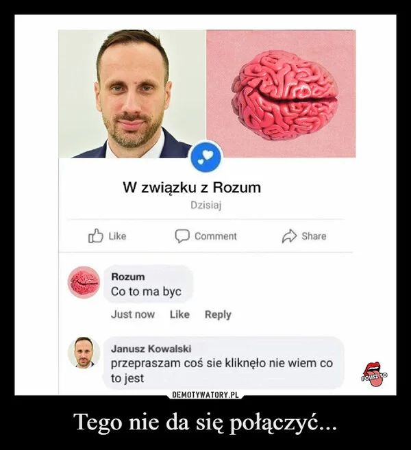 Memy "Przepraszam, coś się kliknęło"