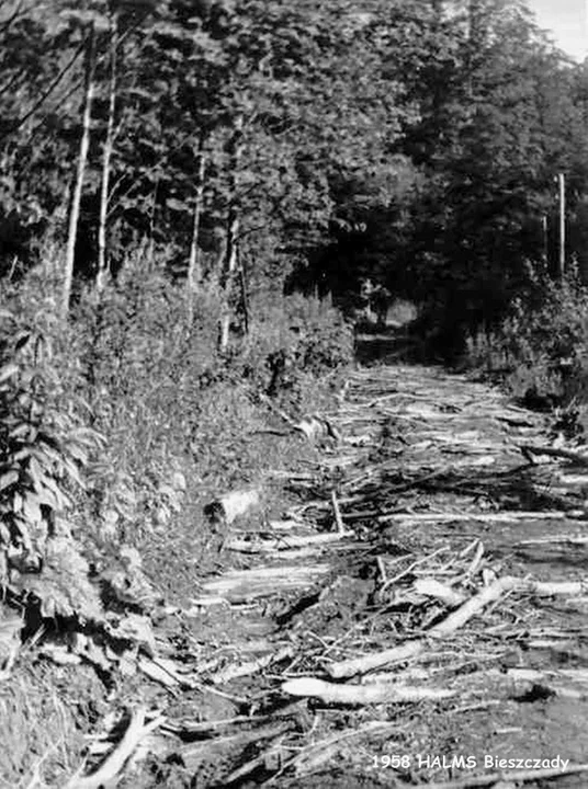 Bieszczady z 1958 roku. Wspomnienia