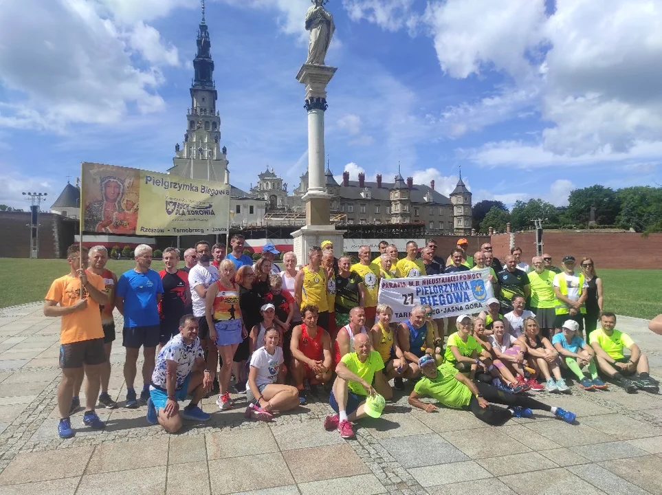27. Tarnobrzeska Pielgrzymka Biegowa i 18. Rzeszowska Pielgrzymka Biegowa na Jasnej Górze