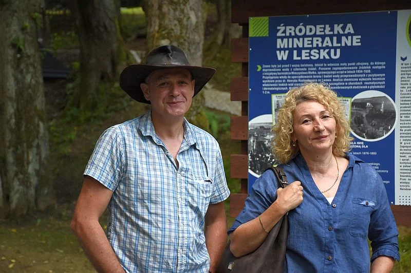 Uroczyste otwarcie Leskich źródełek.