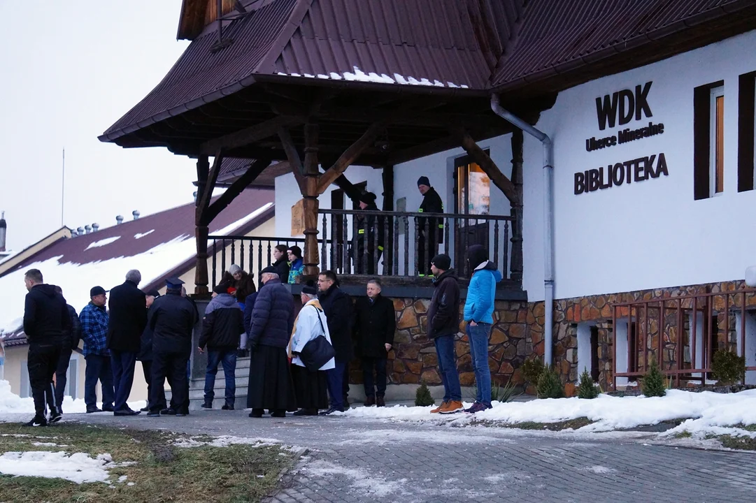 Uroczyste przekazanie pojazdu dla OSP Uherce Mineralne