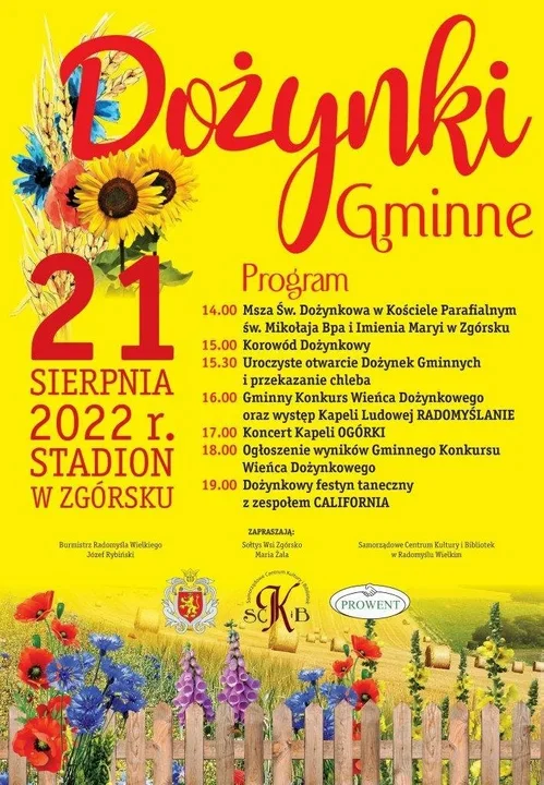 Koncerty, festiwale, dożynki - sprawdź, co będzie się działo w weekend 19-21 sierpnia