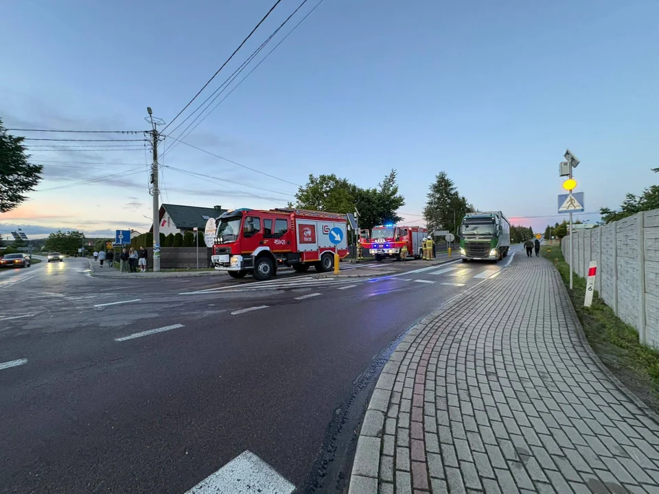 Wypadek w Przyłęku