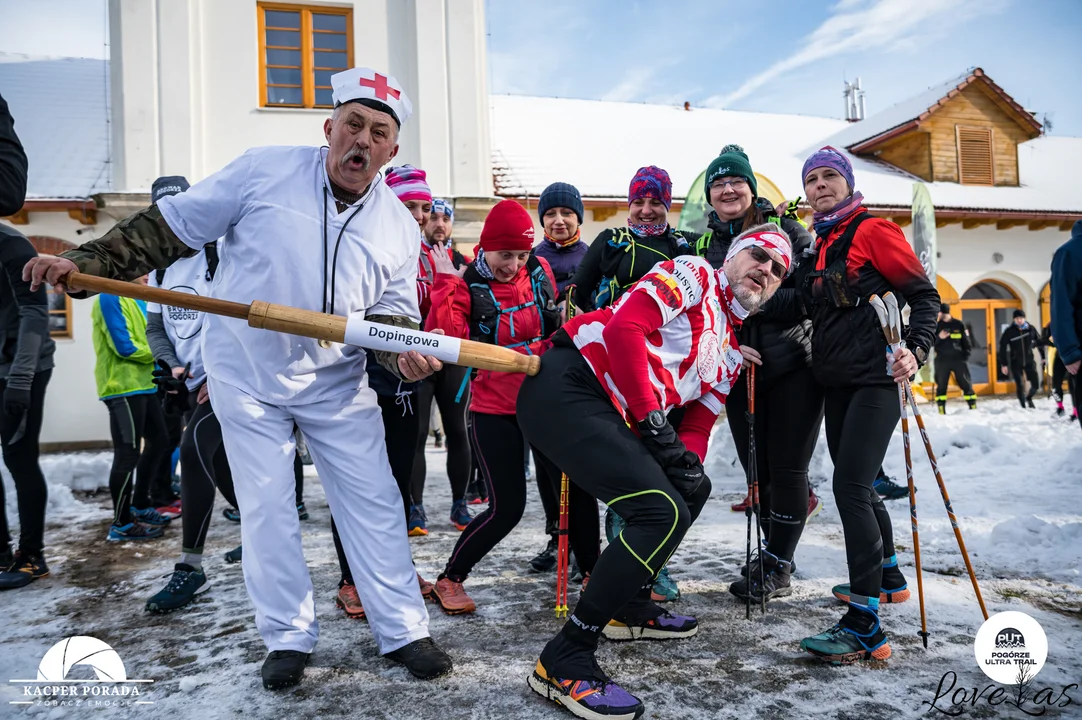 Pogórze Ultra Trail LoveLas Zimą w Wiśniowej