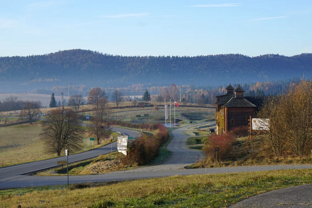 Poranek w jednym z najpiękniejszych widokowo miejsc w Bieszczadach