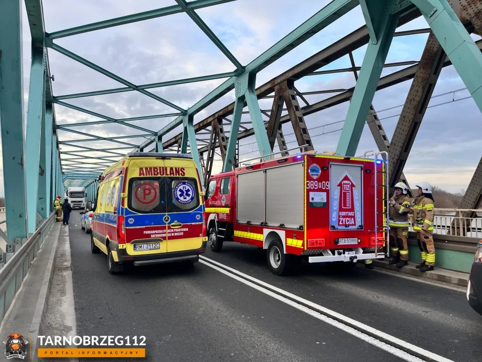 Wypadek most Tarnobrzeg - Nagnajów