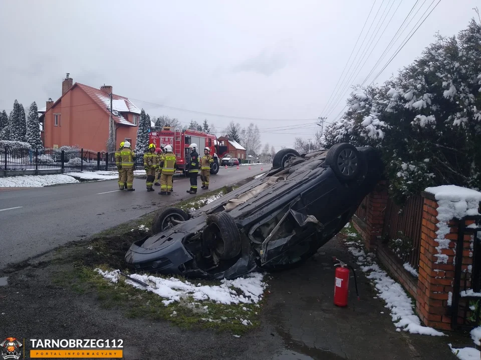 Wypadek w Sokolnikach koło Tarnobrzega